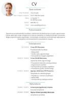 CV wyśrodkowane CV wyśrodkowane