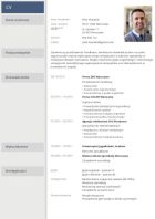 CV z bocznym paskiem CV z bocznym paskiem